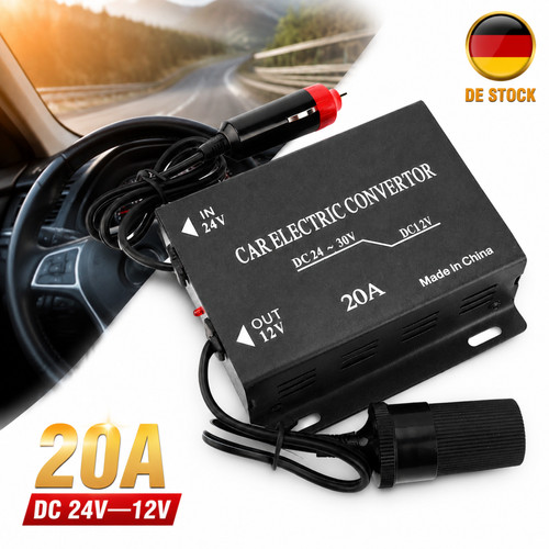 20a spannungswandler 24v auf - 20a,
