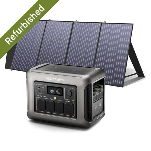 Tragbare powerstation r1500 - tragbare,