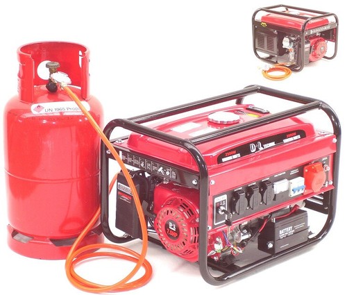 Gas benzin stromerzeuger - benzin,